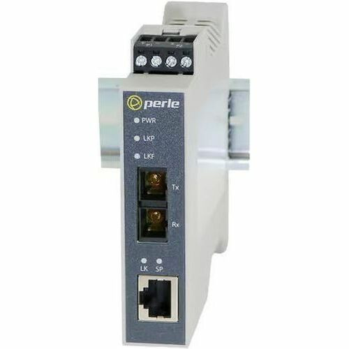Perle SRS-1110-FSC20D Media Converter - 1 x Network (RJ-45) - 1 x SC Ports - Single-mode - 0.05 mil (0 mm), 0.06 mil (0 mm) Fiber - - (Fleet Network)