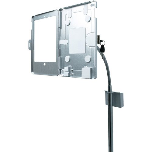 CTA Digital Heavy-Duty Security Floor Stand For iPad Models Up To 9.7 Inch Reinforced Public Display Screen Gen Air And Pro Mm PAD-HSFK9