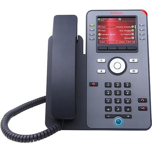 Avaya J179 IP Phone - Corded - Corded - Wall Mountable, Tabletop - White - 8 x Total Line - VoIP - 2 x Network (RJ-45) - PoE Ports (Fleet Network)