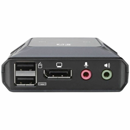Tripp Lite by Eaton B032-DPUA2 Tripp Lite 2-Port DisplayPort 1. 1/USB KVM Switch - 4096 x 2160 UHD Resolution - Desktop Form Factor