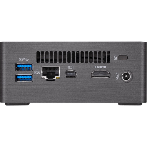 Gigabyte GB-BRI3H-8130 BRIX Ultra Compact Mini PC - Intel Core i3-8130U 8th Gen - UHD Graphics 620 - DDR4 - WiFi - Bluetooth - USB 3. 1 Type-C