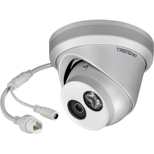 TRENDnet TV-IP323PI Indoor/Outdoor 4MP H. 265 PoE IR Turret Network Camera - 2560 x 1440 - WDR - 98ft Night Vision