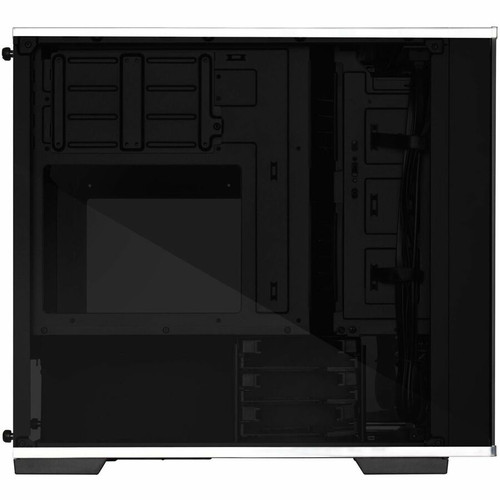SilverStone Lucid SST-LD01 Computer Case - Black - Tempered Glass, Steel, Stainless Steel - Micro ATX, Mini DTX, Mini ITX Motherboard (Fleet Network)