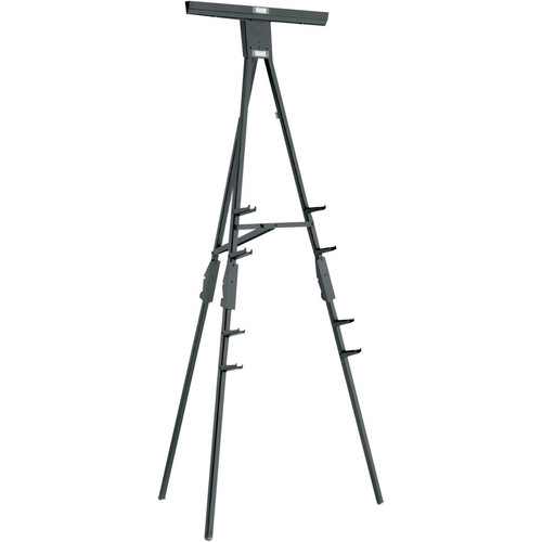 Da-Lite Whiteboard Stand - 100 lb (45359.24 g) Load Capacity - 60" (1524 mm) Height - Aluminum - Black (Fleet Network)