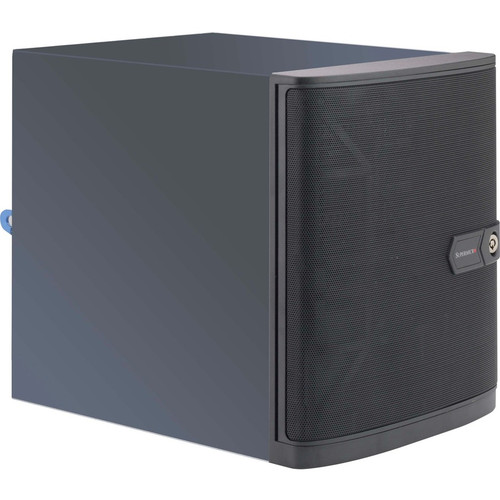 Supermicro SuperChassis 721TQ-250B2 - Mini-tower - Black - 7 x Bay - 1 x 250 W - Power Supply Installed - Mini ITX Motherboard - 1 x - (Fleet Network)