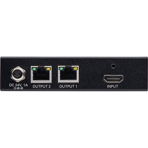 Tripp Lite series B127-002-H Video Extender Transmitter - 2 Output Device - 125 ft (38100 mm) Range - 2 x Network (RJ-45) - 1 x HDMI - (B127-002-H)