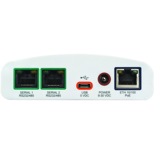 Lantronix SGX 5150 IoT Gateway Device - 256 MB - Twisted Pair - 1 x Network (RJ-45) - 1 x USB - 2 x Serial Port - 10/100Base-TX - Fast (SGX5150225JS)