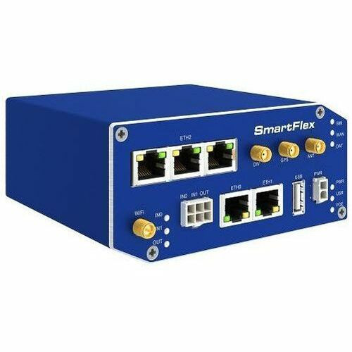 B+B SmartWorx SmartFlex SR305 Wi-Fi 4 IEEE 802.11a/b/g/n 2 SIM Ethernet, Cellular Wireless Router - GSM 1800, GSM 1900, GSM 850, GSM - (Fleet Network)