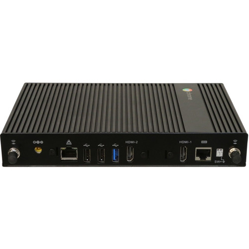AOpen 91. CX100. GA20 Chromebox Commercial 2 Mini PC - Intel Core i3-8130U 8th Gen - 4 GB RAM - 32 GB SSD - Black