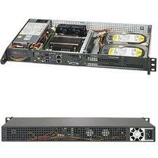 Supermicro SuperServer 5019C-FL Server Barebone System - 1U Rack-mountable - Socket H4 LGA-1151 - 1 x Processor Support - Intel C242 - (Fleet Network)
