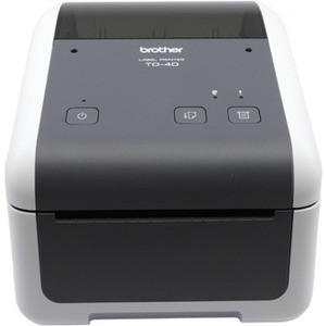 Brother TD4420DN Desktop Direct Thermal Printer - Monochrome - Label Print - USB - Serial - 4.27" Print Width - 203.20 in/s (5161.28 - (Fleet Network)