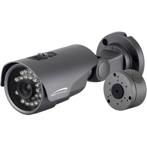 Speco 5 Megapixel HD Surveillance Camera - Color, Monochrome - Bullet - Dark Gray  - 66 ft (20.12 m) - 3840 x 2160 Fixed Lens - CMOS - (Fleet Network)