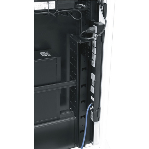 Middle Atlantic FVS-1200EC-WHA7 FlexView Series IFP Display Cart with E-Lift - White Base - 300 lb Load Capacity - For 60-102in Displays