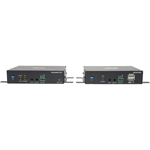 Tripp Lite by Eaton B127F-1A1-MM-DD Video Extender Transmitter/Receiver - 1 Computer(s) - 1 Local User(s) - 1 Remote User(s) - 1000 ft (Fleet Network)