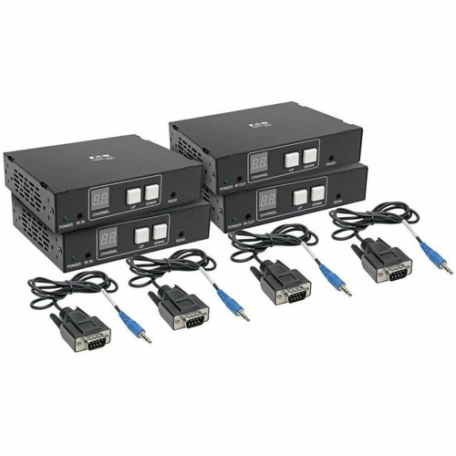 Tripp Lite series B160-202-HDSI Video Extender Transmitter/Receiver - 2 Input Device - 2 Output Device - 656 ft (199948.80 mm) Range - (B160-202-HDSI)