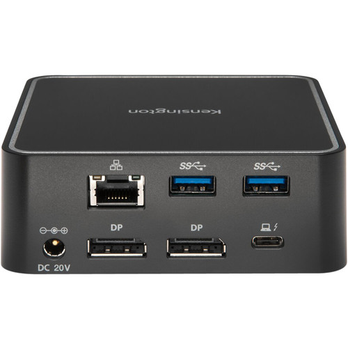 Kensington SD2400T Thunderbolt 3 Dual 4K Dock With Power Delivery For Notebooks And Desktops High Performance Notebook/Desktop Ports USB PC K38390NA