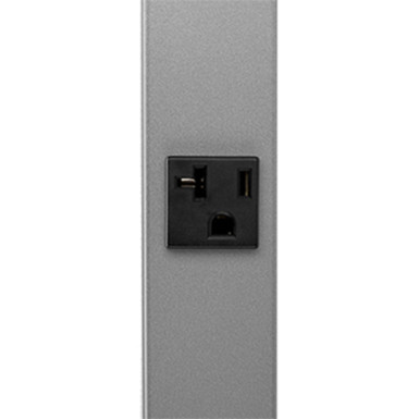 Wiremold 7011BCS20R CabinetMATE 11-Outlet Surge Suppressor/Protector - 11 x NEMA 5-20R - 6 ft Cord