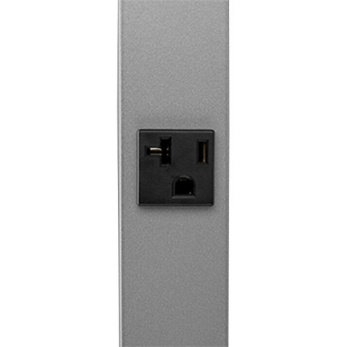 Wiremold CabinetMATE 8-Outlet Surge Suppressor/Protector - 8 x NEMA 5-20R - 120 V AC Input - 15 ft (4.57 m) (2008BDS20R)
