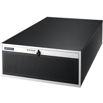 Advantech HPC-7484 Server Case - Tower/Rack-mountable - 4U - 10 x Bay - 1 x 1.20 kW - Power Supply Installed - EATX, ATX, Micro ATX - (HPC-7484-12ZX)