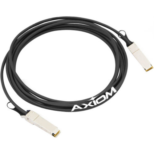 Axiom QSFP+ to QSFP+ Passive Twinax Cable 3m - 9.8 ft Twinaxial Network Cable for Network Device - First End: 1 x QSFP+ Network - End: (Fleet Network)