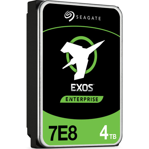 Seagate Exos 7E8 ST4000NM006A 4 TB Hard Drive - 3.5" Internal - SATA (SATA/600) - Storage System, Video Surveillance System Device - - (ST4000NM006A)