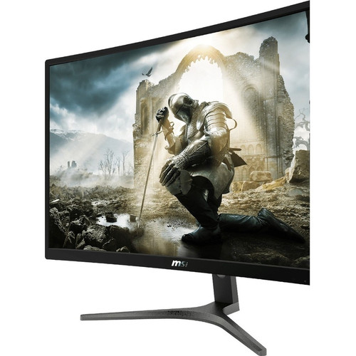 MSI Optix G241VC 24 Class Full HD Curved Gaming LCD Monitor 16 9 23.6 Viewable VA LED Backlight Alignment Vertical Screen OPTIXG241VC
