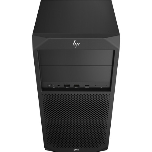 HP 7VJ93UP#ABC Z2 G4 Workstation - Core i7-8700 8th Gen - 64 GB RAM - 4 TB HDD - Mini-tower - Black