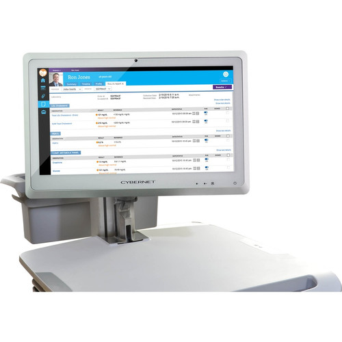 Cybernet 22 Inch Projected Capacitive Full HD Touchscreen Monitor 16 9 Aspect 21 5 Viewable 1920 By 1080 MVA Panel Versatile Interactive CYBERMED-XB22