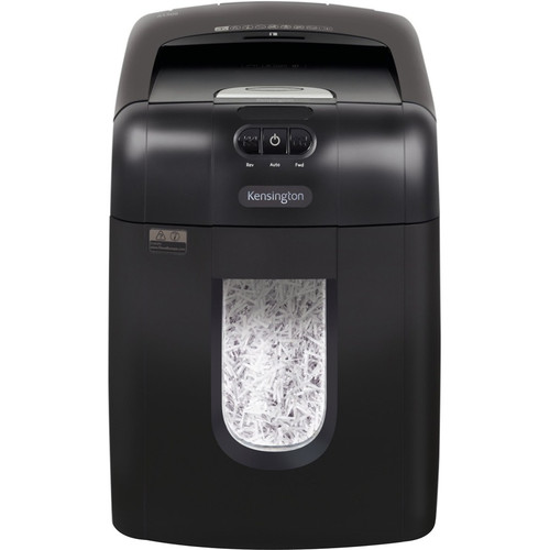 Kensington OfficeAssist Auto Feed Shredder A1300 Anti-Jam Cross Cut - Non-continuous Shredder - Cross Cut - 6 Per Pass - for shredding (Fleet Network)