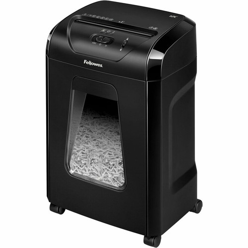 Fellowes Powershred 12C Cross Cut Shredder - Continuous Shredder - Cross Cut - 12 Per Pass - for shredding Staples, Paper, Paper Clip, (Fleet Network)