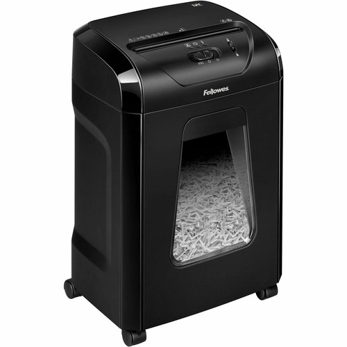 Fellowes Powershred 12C Cross Cut Shredder - Continuous Shredder - Cross Cut - 12 Per Pass - for shredding Staples, Paper, Paper Clip, (Fleet Network)