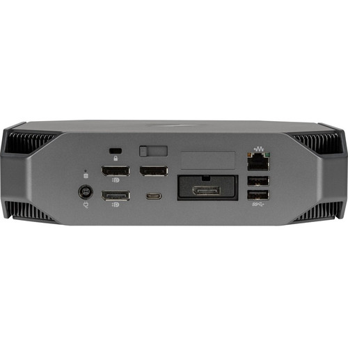 HP 7ZE13UT#ABA Z2 Mini G4 Workstation - Intel Core i5-9500 9th Gen - 8GB RAM - 256GB SSD - Windows 10 Pro - Mini PC - Space Gray/Black Chrome