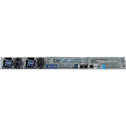 Gigabyte R182-Z90 1U Rackmount Barebone Server System - Dual Socket SP3128GB DDR4 - 32 Slots - 5 USB Ports - 2x Power Supplies