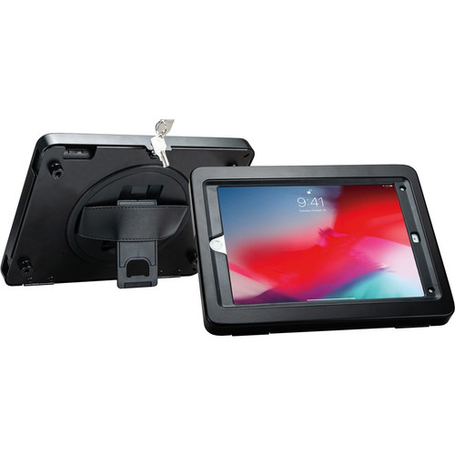 CTA Digital Kickstand Handgrip Case for iPad with Security Enclosure Jacket - Key Lock (Fleet Network)