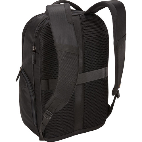 Case Logic NOTIBP-116 Carrying Case (Backpack) for 15.6" (396.24 mm) Notebook - Black - Impact Resistance - Nylon Body - Shoulder - x (3204201)