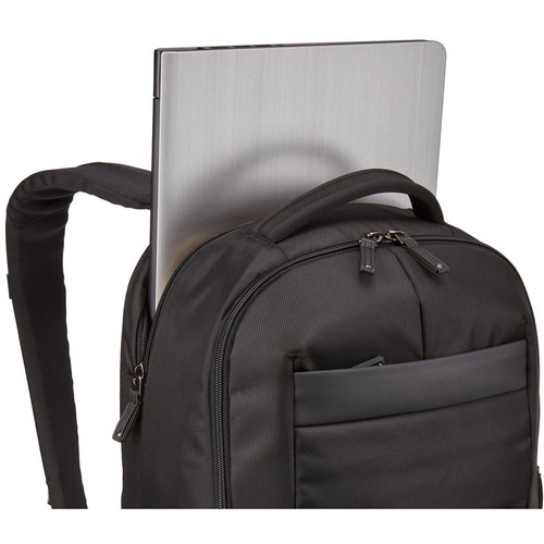 Case Logic NOTIBP-116 Carrying Case (Backpack) for 15.6" (396.24 mm) Notebook - Black - Impact Resistance - Nylon Body - Shoulder - x (3204201)