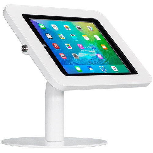 The Joy Factory Elevate II Floor Stand Kiosk for iPad 10.2" 7th Gen (White) - Up to 10.2" (259.08 mm) Screen Support - 12" (304.80 mm) (Fleet Network)