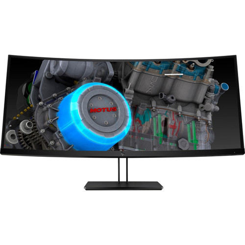 HP Z38c 38" Class UW-QHD+ Curved Screen LCD Monitor - 21:9 - Black - 37.5" Viewable - In-plane Switching (IPS) Technology - WLED - x - (Z4W65U9#ABA)