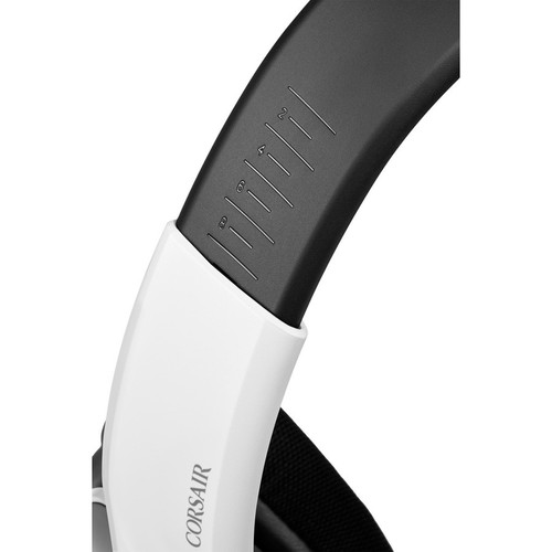Corsair VOID RGB ELITE USB Premium Gaming Headset White Wired Stereo 7.1 Surround Capable Comfortable Over Ear CA-9011204-NA