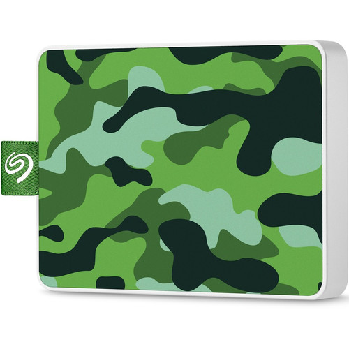 Seagate One Touch STJE500407 500 GB Portable Solid State Drive - External - Camo Green - Notebook Device Supported - USB 3.0 - Retail (STJE500407)