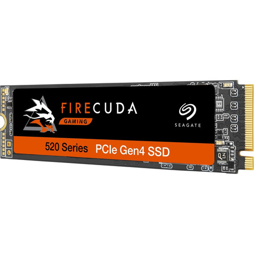 Seagate FireCuda 520 ZP500GM3A002 500 GB Solid State Drive - M.2 Internal - PCI Express NVMe (PCI Express NVMe 4.0 x4) - 5000 MB/s (ZP500GM3A002)