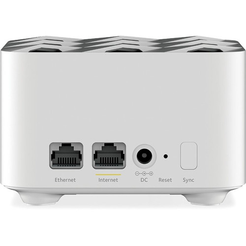 Netgear RBK13-100CNS Orbi RBK13 AC1200 Mesh Wi-Fi 5 System - Dual-Band Router + 2 Satellites - 150 MB/s - Gigabit Ethernet - Desktop
