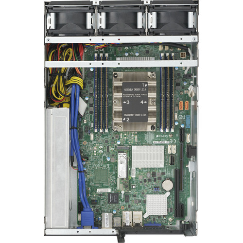 Supermicro SYS-E403-9P-FN2T SuperServer E403-9P-FN2T Barebone System - Box PC - LGA-3647 Socket - Intel C622 - 1. 5TB DDR4 - 10GbE