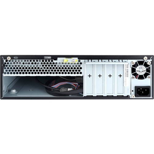 In Win CJ712 Ultra Small Form Factor Chassis Black Compact Footprint Includes Power Supply Ready For Builds CJ712.AU265TB3