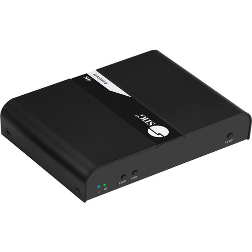 SIIG HDMI 4K30Hz KVM over Cat 6 Extender - Receiver - 1 Computer(s) - 328 ft (99974.40 mm) Range - 4K - 4096 x 2160 Maximum Video - 1 (Fleet Network)