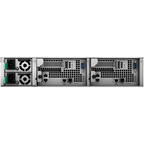 Synology UC3200 Unified Controller SAN Storage System - 12-Bay Rack-Mountable with Dual Intel Xeon D-1521 Quad-Core 2.4 GHz - 16 GB DDR4 - 10GbE