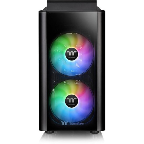 Thermaltake Level 20 GT ARGB Black Edition Computer Case - Full-tower - Black - SPCC, Tempered Glass - 7 x Bay - 0 - ATX, EATX, Micro (Fleet Network)