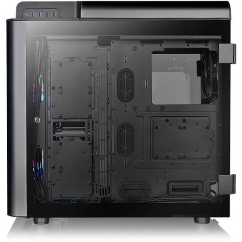 Thermaltake Level 20 GT ARGB Black Edition Computer Case - Full-tower - Black - SPCC, Tempered Glass - 7 x Bay - 0 - ATX, EATX, Micro (CA-1K9-00F1WN-03)