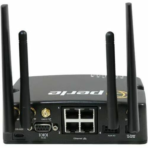 Perle IRG5541+ Wi-Fi 5 IEEE 802.11ac 2 SIM Cellular, Ethernet Modem/Wireless Router - 4G - LTE 2100, LTE 1900, LTE 1800, LTE 850, LTE (Fleet Network)