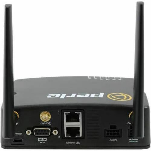 Perle IRG5520+ 2 SIM Cellular, Ethernet Modem/Wireless Router - 4G - LTE 2100, LTE 1900, LTE 1800, LTE 850, LTE 2600, LTE 900, LTE LTE (Fleet Network)